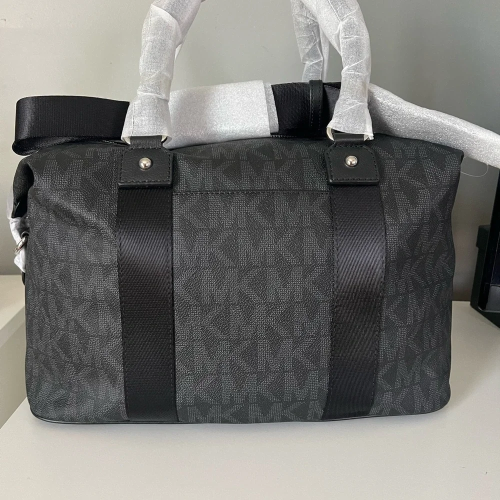 Michael Kors Monogram Travel Duffel Bag